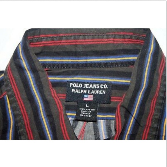 Vintage Polo Ralph Lauren Button Front Retro Shirt - Picture 7 of 7